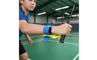 Breathable Badminton Wrist Brace Supportive Wrist Brace with Support Strip Stretchy Hand Protector Adjustable for Young Athletes