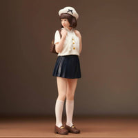 Miniature Female Figurine Pleated Skirt Lady Miniature Figure Fine Workmanship