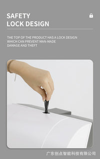 Automatic Paper Dispenser for Kitchen and Bathroom, Wall-Mounted, Commercial Use, Model CD-8088