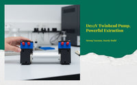 Exhaust gas analyzer pump for testing