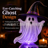 Halloween Raven Crystal Ball Lighted Decor