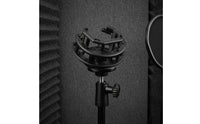 Elastic Elastic Isolation Mic Shock Mount Layered Frame Condenser Mic Shock Mount Adjustable Anti Vibration Mic Holder Black