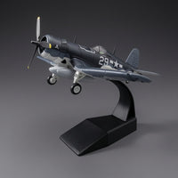 Static F4U-1 Corsair Model Highly Detailed F4U Corsair Model Authentic Diecast Fighter Jet Premium for Office Decor