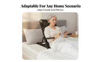 Foldable Bed Recliner No Assembly Required Adjustable Backrest Floor Seat