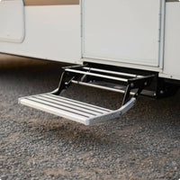 Manual RV Step Foldable Single Folding Motorhome Effortless Step to Operate Vehicle Accessory