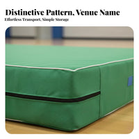 Thickened & Wear-Resistant High Jump Landing Landing Area Folds in Half Tumbling Sponge Mat Shock Absorption Thick Crash Landing Mat Multi-Purpose for Gymnasts, Combat Artists, Dance Studio, Climbing Gym, Cheerleading, Gymnasium