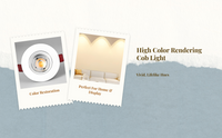 Adjustable anti-glare COB LED washer