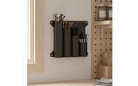 Zip Tie Storage Rack Sturdy Plastic Wall Mounted Zip Tie Rack Pre Drilled Holes