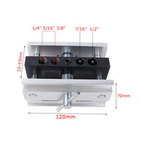 Automatic-Centering-Centering Jig Adjustable Carpentry Jig Threaded Openings