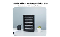 Multi-Drawer Storage Single Unit Sturdy Construction Filing Cabinet Space-Saving