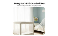Young Child Bed Enclosure Anti-Fall Design Child Safety Gear Breathable Easy Installation for Infants, Parents, Bedroom