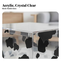 doublelevel circular table Nordic Design Nightstand multipurpose Use for Office, Students