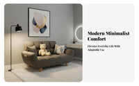 Space-Saving Single-Person Lazy Sofa Multi-Positional Floor Seating High Comfort Lounge Chair Modern design for Apartment Dwellers, Young Adults, Students, Bedroom, Living Room, book corner corner, Office