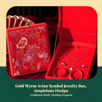 Plush jewelry box with compartments