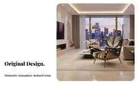 Upholstered Single Sofa Italian Design Upholstered Armchair Luxury Feel sophisticated design for Interior Designers, Adults