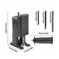 Drill to Reciprocating Saw Adapter Wood Cutting Drill Saw Attachment Power Tool Accessory for Workshop, Garage