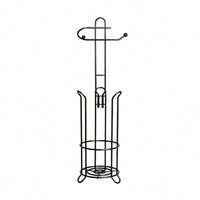 Floor Standing Bathroom Tissue Holder Modern for Guest Room