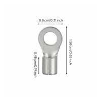 Copper Circular Lug Solderable Crimp Circular Lug Terminal Durable