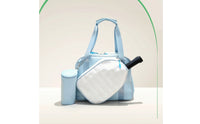 Waterproof Racket Sports Bag with Ball Pouch Padded Badminton Bag Multipurpose Large Capacity
