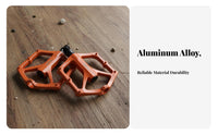 2 Pieces Mountain Bike Flat Pedals Sealed Bearings Mountain Bike Pedals