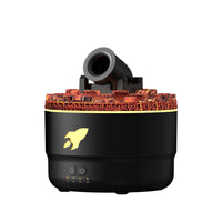 Creative Simulated Cannon Aroma Humidifier with Flame Effect and Night Light