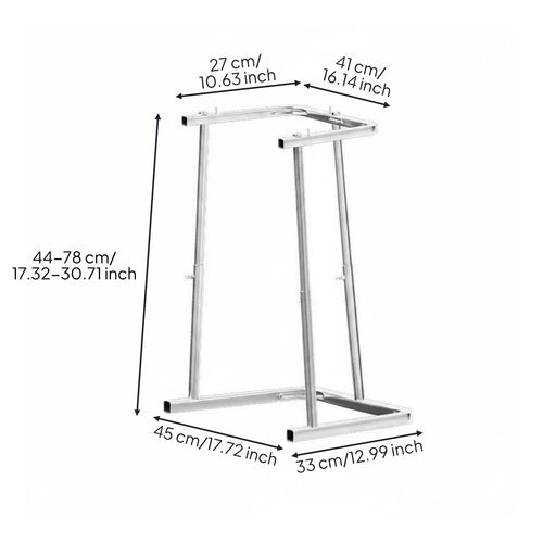 Stainless Steel Grain Bag Holder Heavy Duty Adjustable Sack Filling Frame