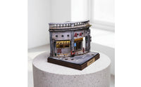 1:64 Miniature Scene Detailed Miniature Display Base Collectible for Desk