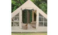 Spacious Inflatable Camping Tent Family Inflatable Cabin Tent Sunshade Shelter Long-Lasting for Campers
