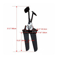 Surfboard Fin Pedal System Shallow Water Use Boat Foot Pedal System Watercraft Accessory for Fishing, Sightseeing