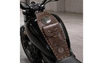 MotorcycleFront Bag Simple Installation Motorcycle Front Bag with Window Heavy Duty for Cruise Riders, Commuters, Road Trips