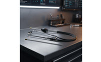 High Sensitivity Mechanic's Stethoscope Lightweight Design Engine Stethoscope Comfortable Fit Car Engine Noise Sensor Wide Frequency Range for Mechanics, Technicians