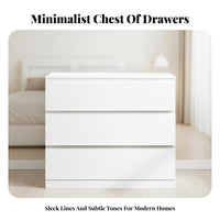 Minimalist aesthetic 5-Drawer Chest Modern Design Storage Furniture sturdy Wood Legs chest of drawers Rounded Corners for Homeowners, Families, Students, Bedroom, Study Room, Office, Hallway