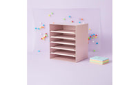 Bead Storage Drawer Large Capacity Desktop Storage Cabinet Quickly Access Organizer for Office Desk