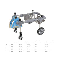 Pet Wheelchair Adjustable Rear Leg Wheelchair Stable for Rehabilitation