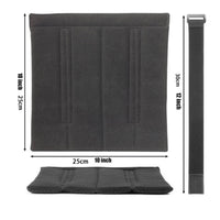 4 Pieces Bunk Bed Ladder Pad with Straps Bed Ladder Cover Easy to Clean Accessory for Kids Room