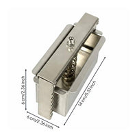 Stainless Steel Meat Forming Effortless Press to Clean Beef Press Maker Adjustable Height Kitchen Utensil for Home Cooks