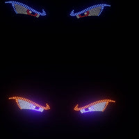 Pixel Devil Eyes USB-Powered Devil Eyes Light Accent for Drivers