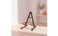 Triangular Guitar Stand Guitar Stand Easy to Carry Guitar Stand with Padded Arms Heavy Duty Small for Guitarists, Home Practice