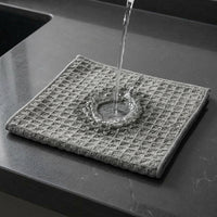 380 GSM Microfibre Cloth Tea Towels, Weave Cleaning Cloths for Kitchen and Bar, No Lint Cleaning Cloth for Glass and Countertops, 30x30cm