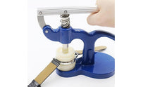 12 Dies Watch Back Press High Quality Plastic Watch Case Closing Press Vertical Downward Pressure Easy to Use for Watchmakers