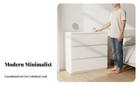 Extendable Vanity Minimalist Dressing Table Makeup Station Anglighted Design Six Drawers Space-saving for Women Adults Home Suitable for Bedroom Home Office Closet