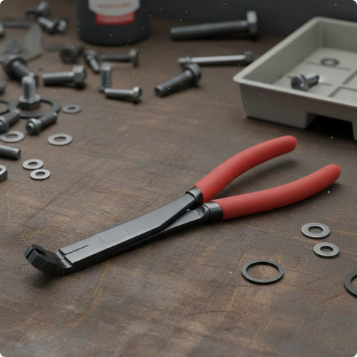 Retaining Fastener Long-Lasting Bent Tip Circlip Heavy Duty for Repair Shop