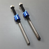 Extension Shaft with Lock Nut 5mm Motor Extension Shaft Hardware Threaded for Hobbyists, RC Boats