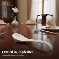 Porcelain Dinnerware Set, Hollow Carved, Under-Glaze Color, High-Temperature Fired, Elegant Tableware for Home