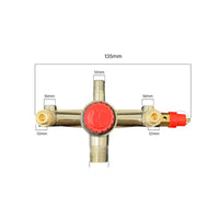 90-125 PSI Single Port Pressure Switch Bracket with Ball Valve Air Pressure Switch Assembly Quick Installation Power Equipment