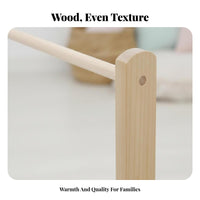 youngsters' Clothes Tree Floor-Standing complimentarystanding Multipeg Rack Stable Base