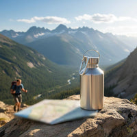 2000ml Stainless Steel Water Bottle Food Grade Material for Gym, Hikers, Campers