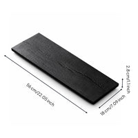 Tea Serving Tray Smooth Surface Wood Tea Serving Tray Platter for Austerity Advocates