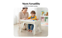 Building Block Play Desk Multi-Functional Design adaptable play area
