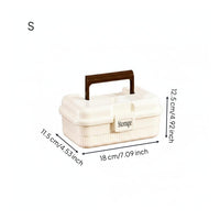 Portable Medicine Box Lidded Medicine Storage Box Sturdy